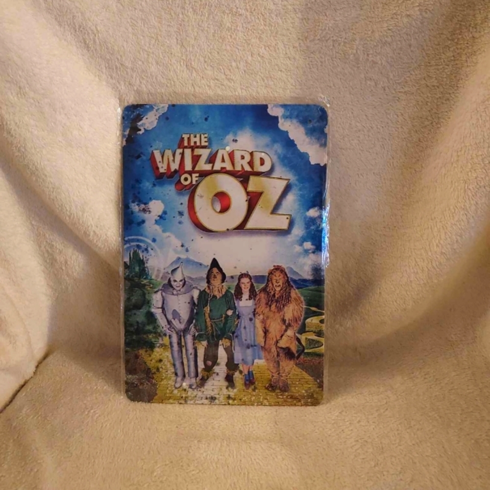 The wizard of Oz tin sign